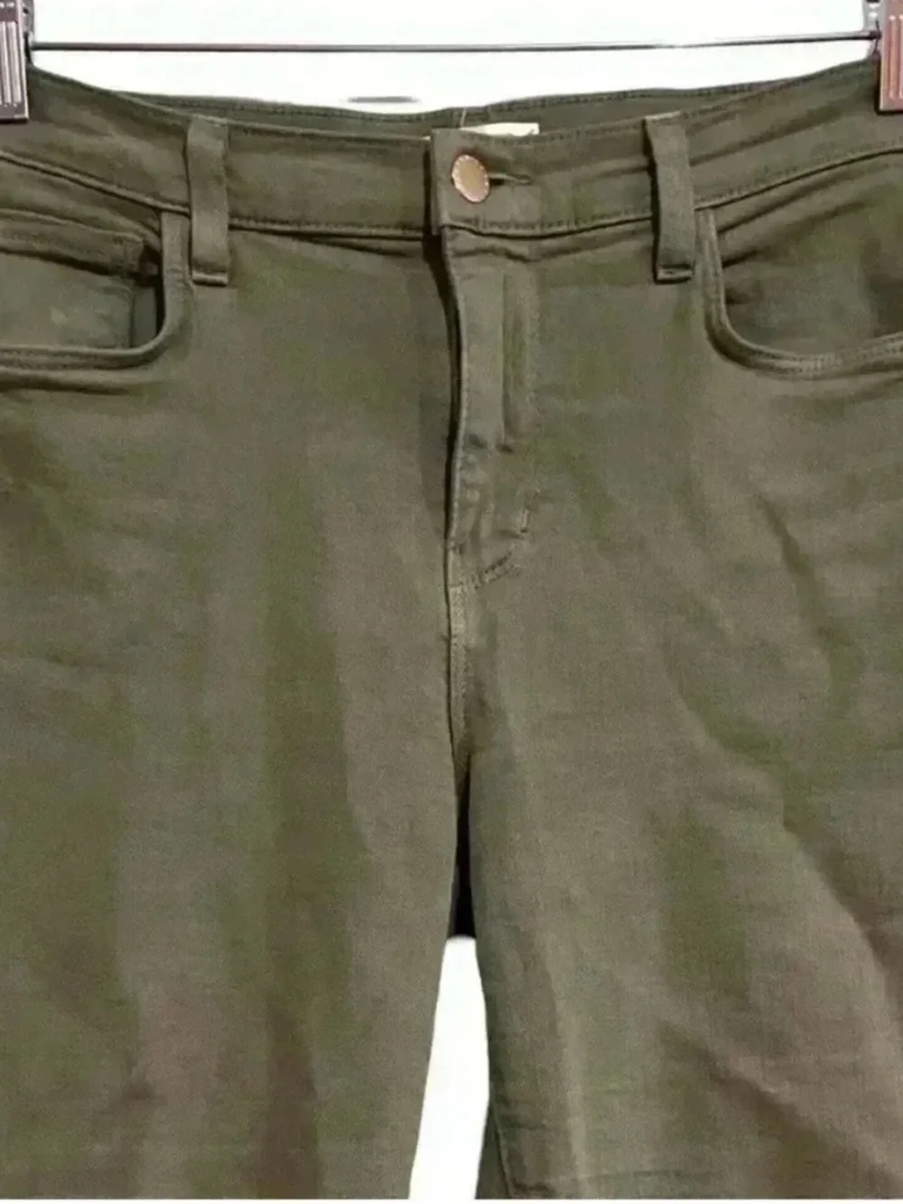 L'AGENCE Sada Ankle Slim Jeans Green - Picture 3 of 9